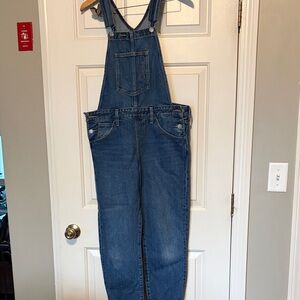 Blue Denim Overalls